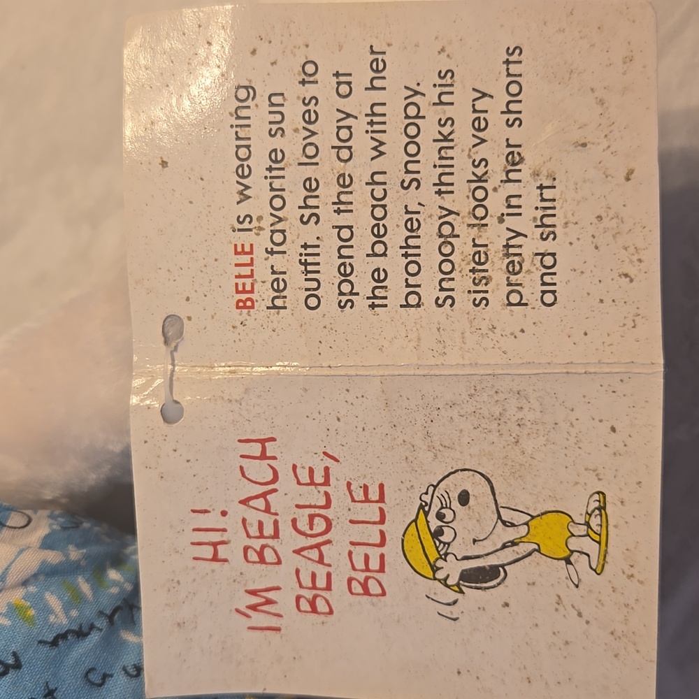 Vintage Peanuts Beach Beagle Belle - Picture 8 of 8